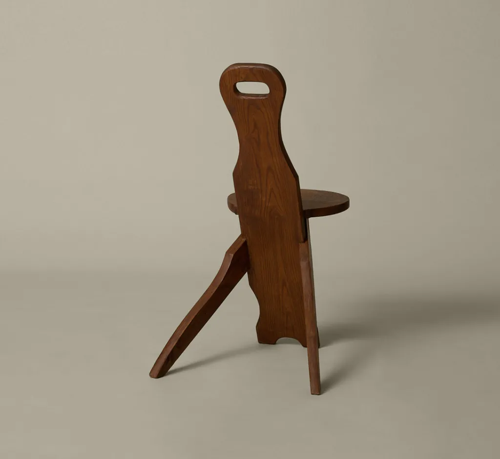 Pierce & Ward 1960S MID CENTURY OAK BRUTALIST CHAIR | Furniture