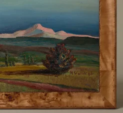 Pierce & Ward 1940S SWISS MOUNTAIN LANDSCAPE | Art
