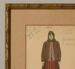 Pierce & Ward 1950S THEATER COSTUME DESIGN STUDY III | Art