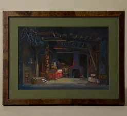 Pierce & Ward 1950S THEATER STAGE INTERIOR VI | Art