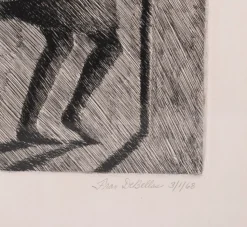 Pierce & Ward 1960s WOODBLOCK PRINT II | Art