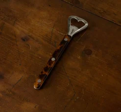 Pierce & Ward SABRE BOTTLE OPENER IN TORTOISE | Kitchen