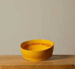 Pierce & Ward SALAD BOWL IN YELLOW-RED STRIPES FEAST BY OTTOLENGHI | Kitchen