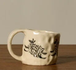 Pierce & Ward SAVKA CLAY SWEET MUG WITH SHEEP | Kitchen