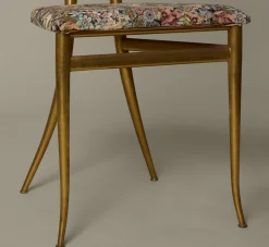 Pierce & Ward SET OF 6 BRASS DINING CHAIRS BY ALBERTO GAMBETTA FOR LUBERTO DESIGN | Furniture