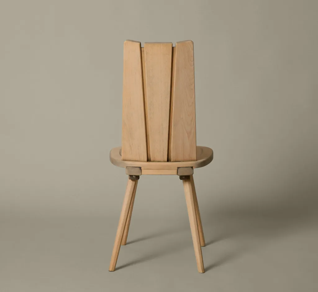 Pierce & Ward SET OF 8 1970S FRENCH BRUTALIST DINING CHAIRS | Furniture