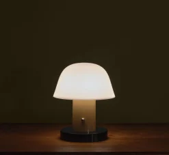 Pierce & Ward SETAGO PORTABLE LAMP JH27 IN NUDE/FOREST | Lighting