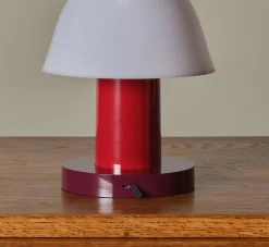 Pierce & Ward SETAGO PORTABLE LAMP JH27 IN MAROON/GRAPE | Lighting