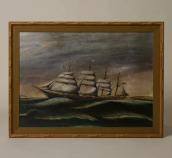 Pierce & Ward 19TH CENTURY AMERICAN SCHOOL NAUTICAL SCENE | Art