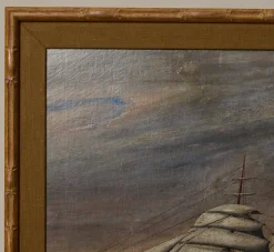 Pierce & Ward 19TH CENTURY AMERICAN SCHOOL NAUTICAL SCENE | Art