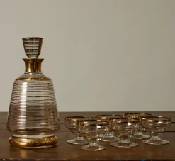 Pierce & Ward 20TH CENTURY BELGIAN ART DECO DECANTER SET | Kitchen