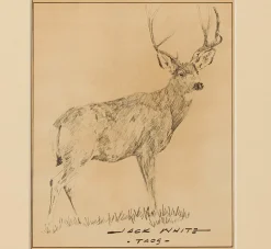 Pierce & Ward 20TH CENTURY DEER PRINT | Art