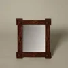 Pierce & Ward 19TH CENTURY DIAMOND INLAY TRAMP ART MIRROR | Mirrors