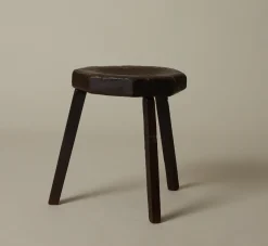 Pierce & Ward 19TH CENTURY DUTCH OAK MILKING STOOL | Furniture