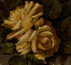 Pierce & Ward 19TH CENTURY FLORAL STILL LIFE | Art