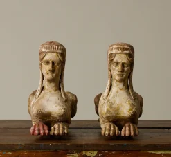 Pierce & Ward 19TH CENTURY FRENCH SPHINX SCULPTURES | Objets D'Art