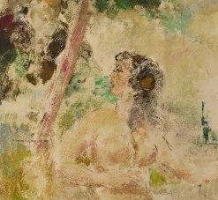 Pierce & Ward 20TH CENTURY MIXED MEDIA FEMALE NUDE | Art