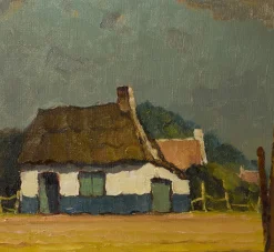 Pierce & Ward THE FARMHOUSE BY PIET LIPPENS CIRCA THE 1920S | Art