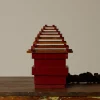 Pierce & Ward TIERED FOLK ART LAMP | Lighting