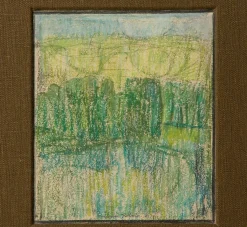 Pierce & Ward VINTAGE ABSTRACT LANDSCAPE | Art