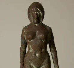 Pierce & Ward VINTAGE JAPANESE CAST IRON NUDE SCULPTURE | Objets D'Art