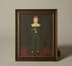 Pierce & Ward VINTAGE PORTRAIT OF VICTORIAN BOY | Art