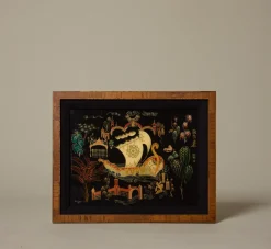 Pierce & Ward VINTAGE RUSSIAN FAIRY TALE OIL PAINTING | Art