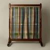 Pierce & Ward WALLACE + SEWELL X LARGE GREEN BLOCK THROW | Collaborations | Bed + Bath