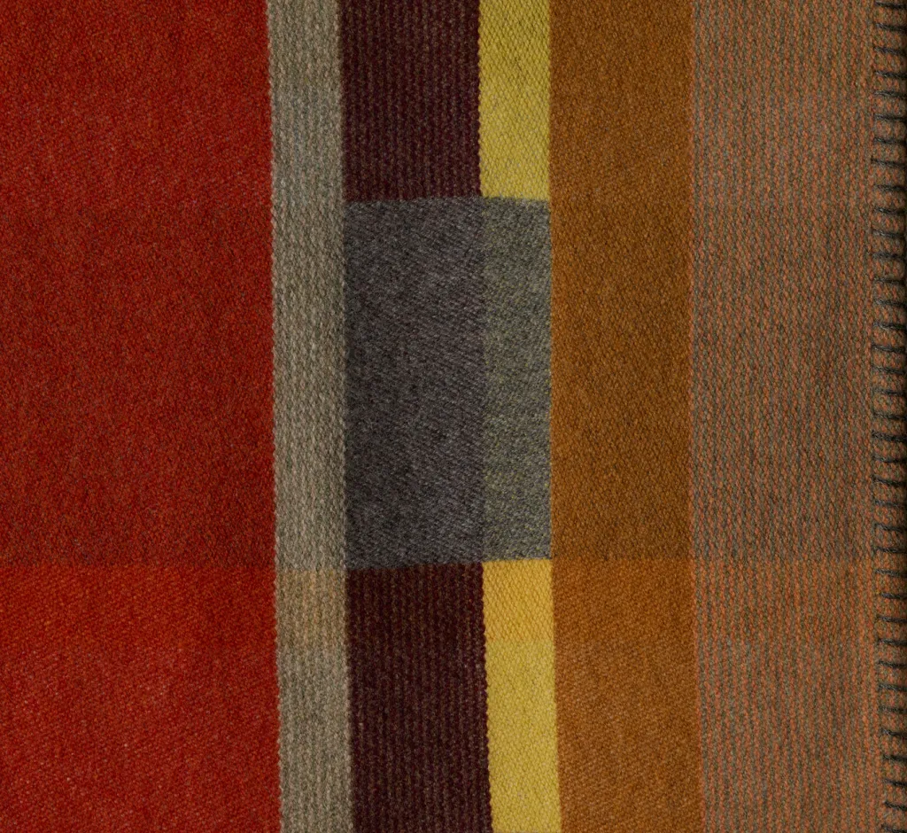 Pierce & Ward WALLACE + SEWELL X LARGE TERRACOTTA BLOCK THROW | Collaborations | Bed + Bath